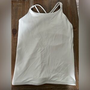 Athleta girl strappy back fitted tank